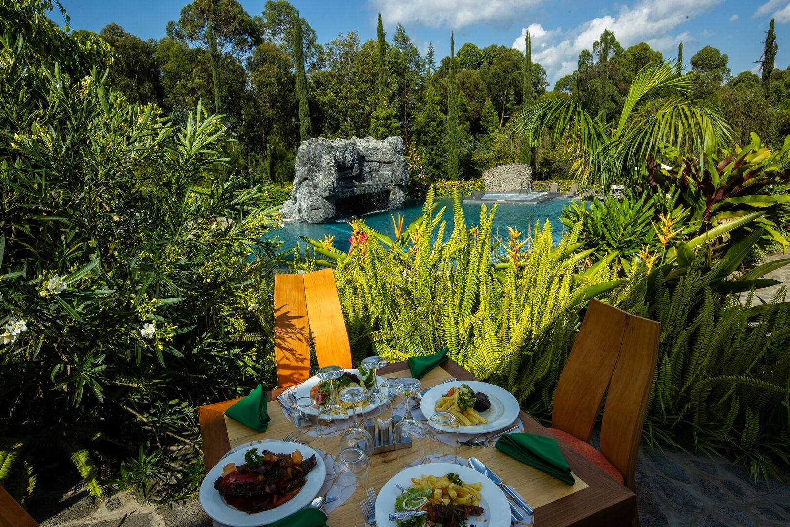 The Family Gardens at Grotta Resort